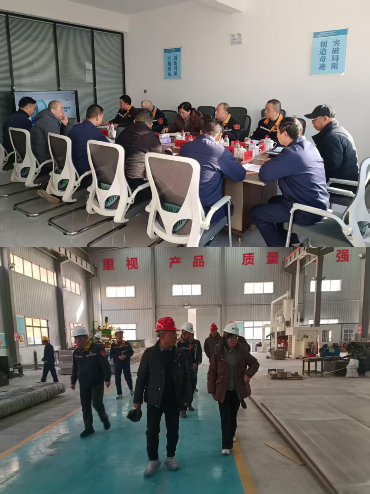 中铝洛铜来晟雅新公司（巨申）考察交流